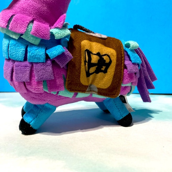 FORTNITE LOOT LLAMA RUSS PIÑATA PLUSH STUFFED TOY 7” EPIC GAMES 2018 - Picture 6 of 11